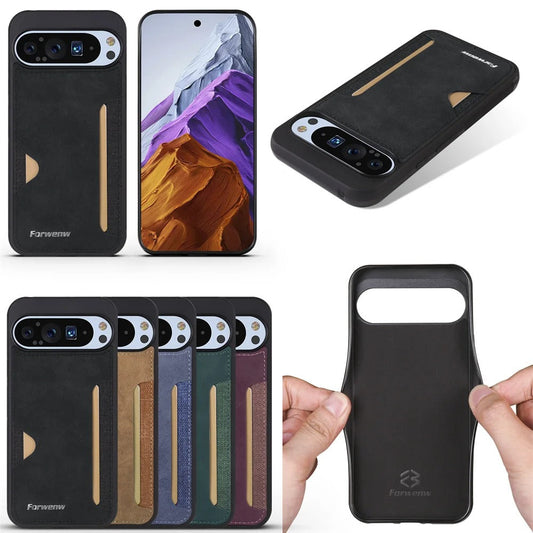 Ultra-Slim Luxury Wallet Shockproof Case - Google