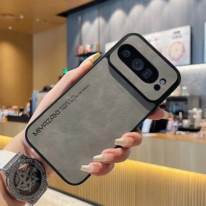 Premium Matte Leather Protective Case - Google