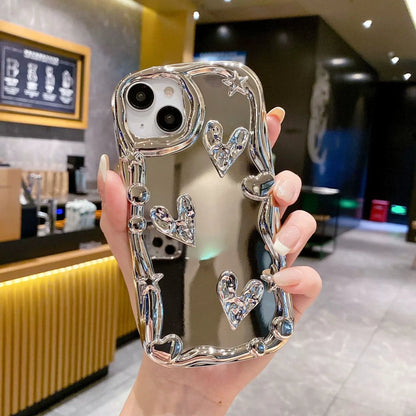 Glam Wave Mirror Makeup Case - iPhone