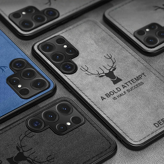 Deer Pattern Inspirational Soft Case - Samsung