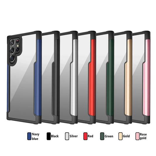 Titan Edge Rugged Metal Bumper Case - Samsung