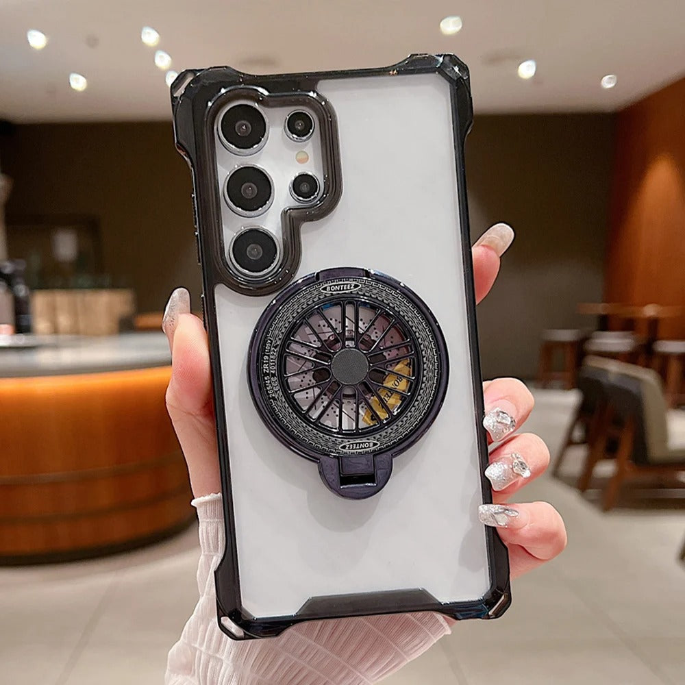 Luxe Crystal Clear Magnetic Case - Samsung