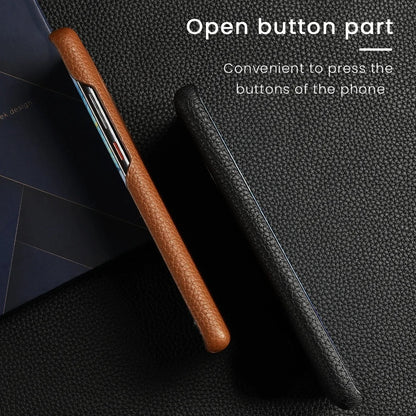 Authentic Glow Genuine Leather Case - Samsung