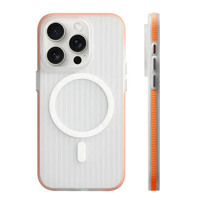 Geometric 3D Stripes MagSafe Case - iPhone