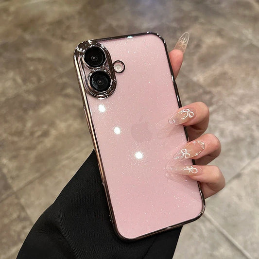 Luxury Transparent Bling Case - Iphone