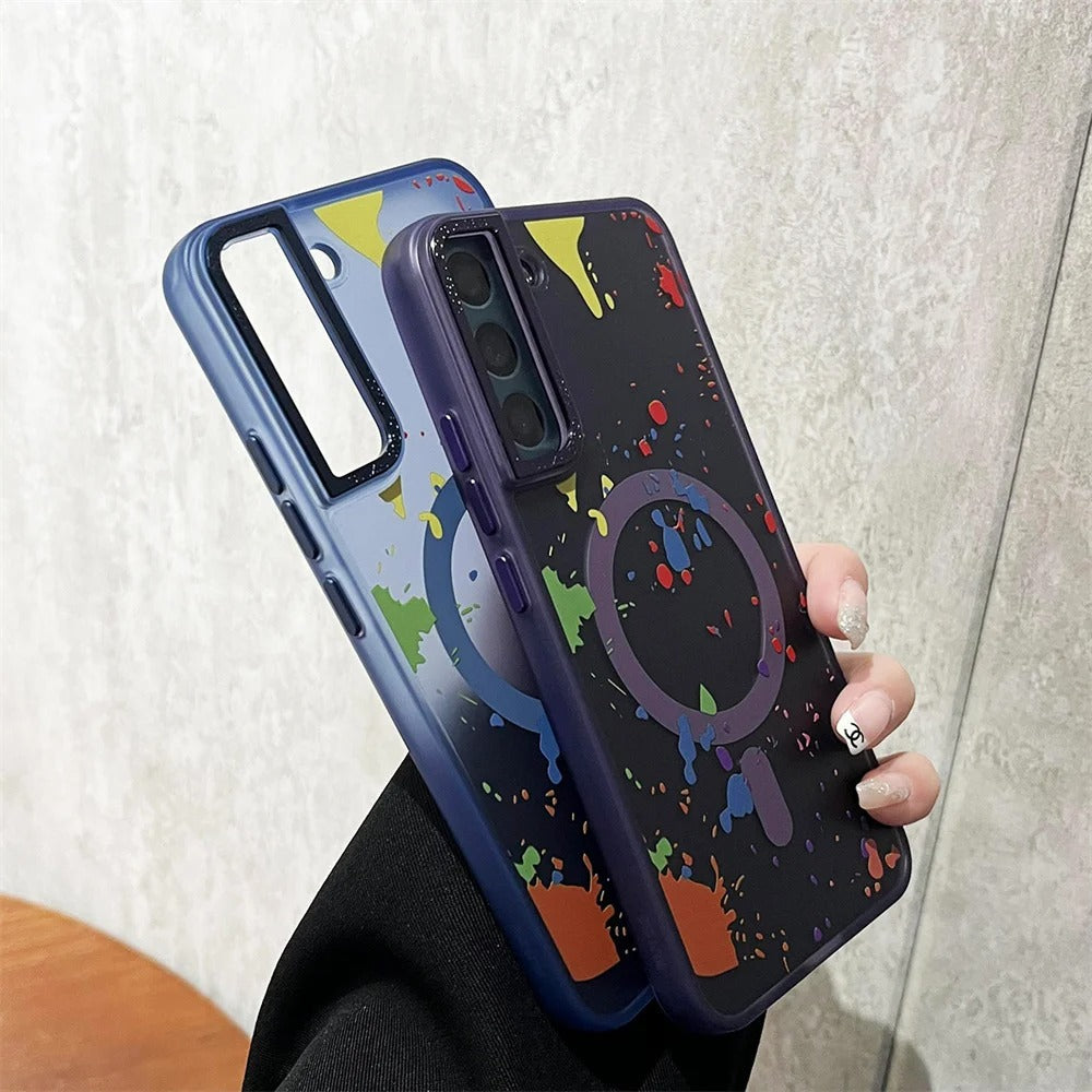 Graffiti Splash Artistry Color Pattern Case - Samsung