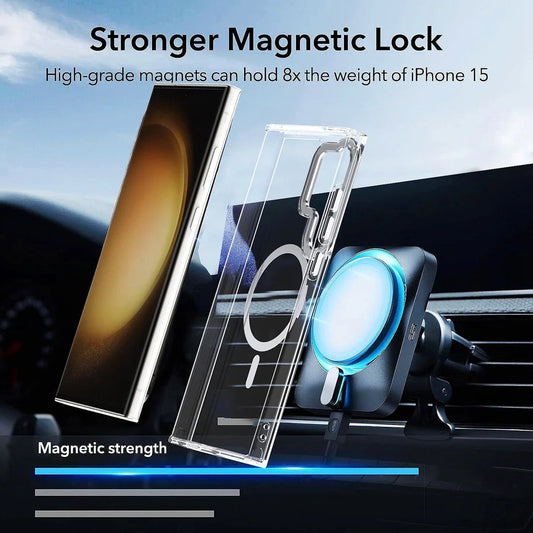 Crystal Lock Magsafe Defender Case - Samsung