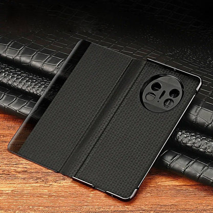 Croco Craft Genuine Leather Kickstand Case - Samsung