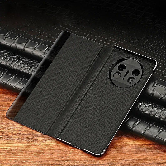 Croco Craft Genuine Leather Kickstand Case - Samsung