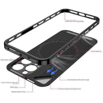 Resolute Leather Ring Holder Case - iPhone