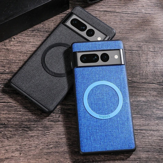 Modern Luxe Woven MagSafe Case - Google
