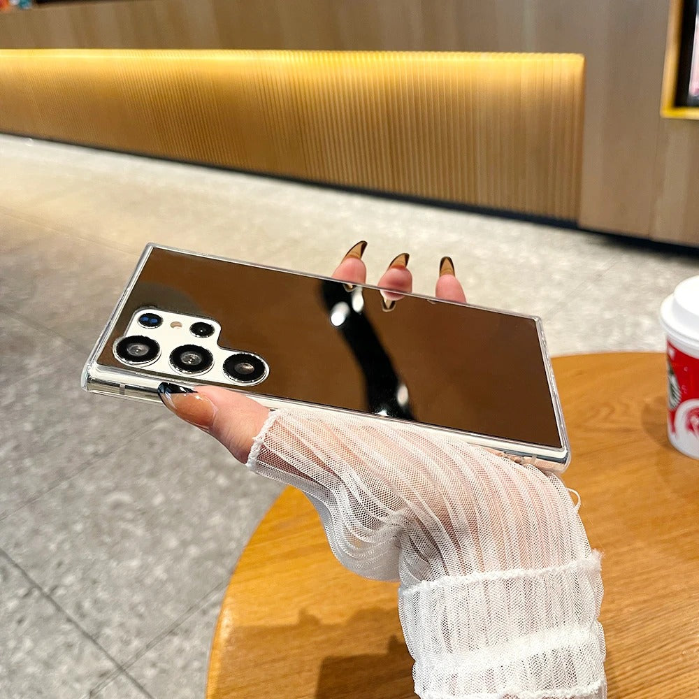 Glam Reflection Luxury Makeup Mirror Case - Samsung