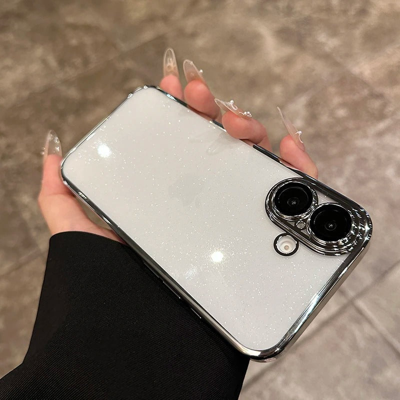 Luxury Transparent Bling Case - Iphone