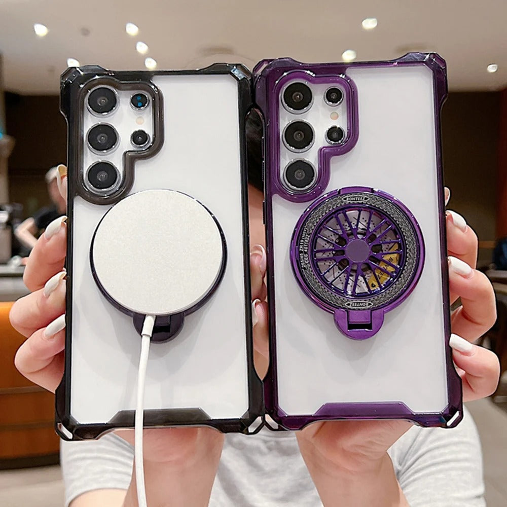 Luxe Crystal Clear Magnetic Case - Samsung