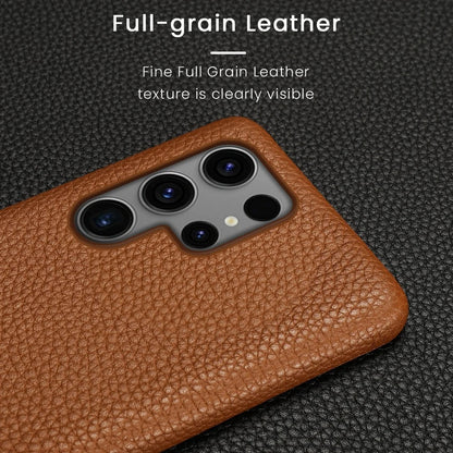 Authentic Glow Genuine Leather Case - Samsung