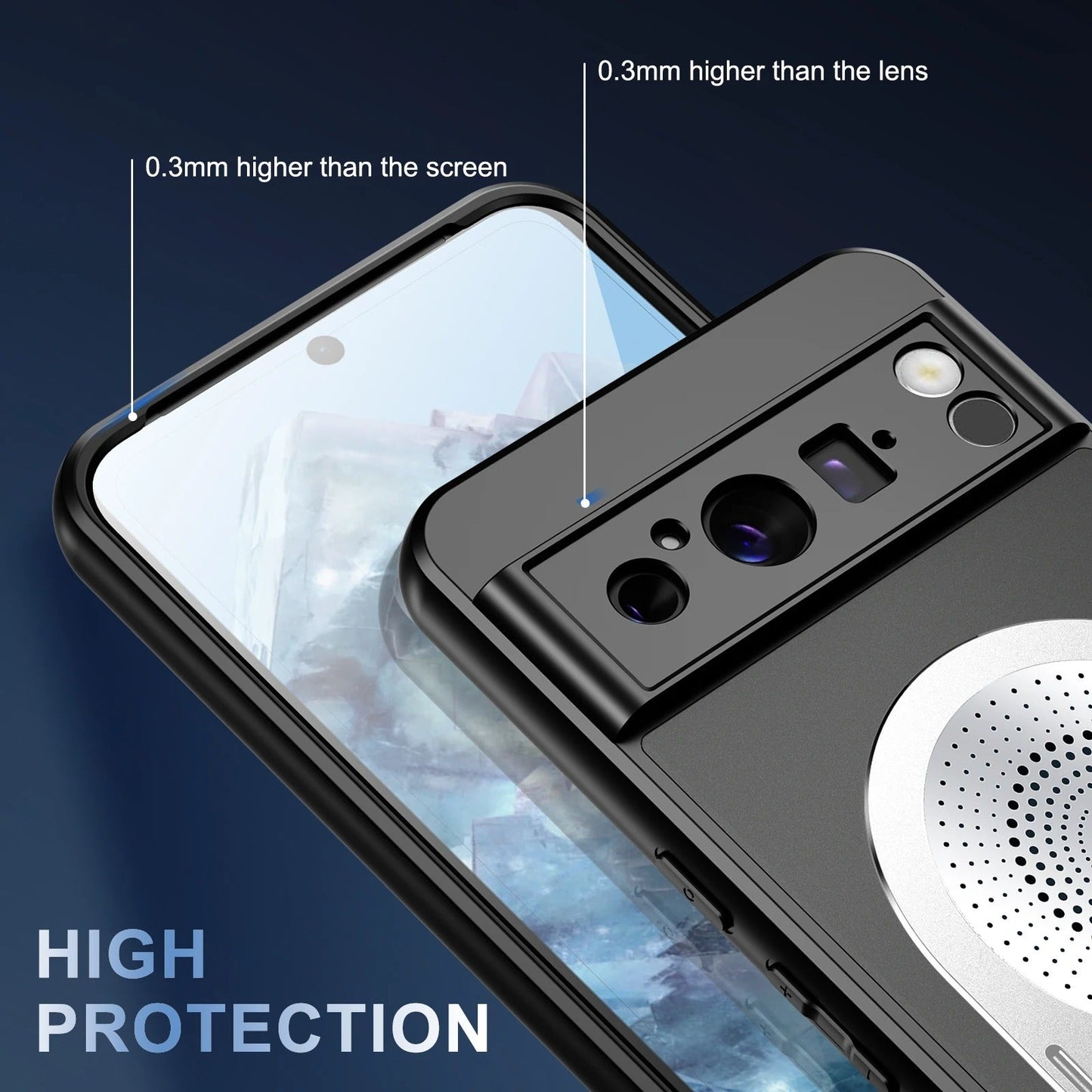 Aroma Diffuser Magnetic Bracket Case- Google