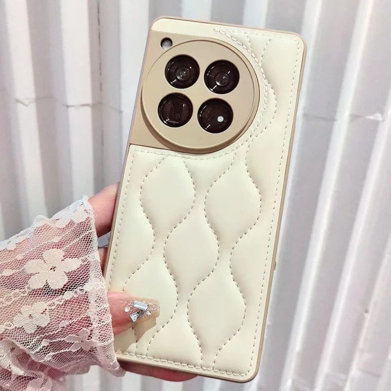 Chic PU Leather Camera Protection Case - OnePlus