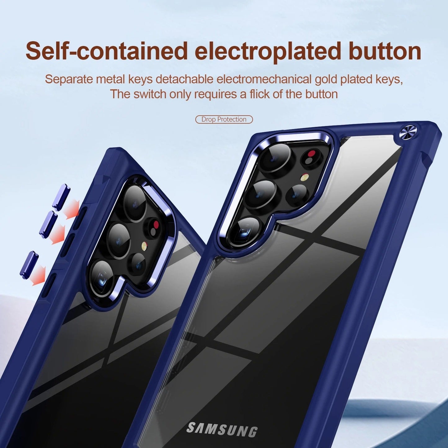 Bumper Shield Impact Resistant Case - Samsung