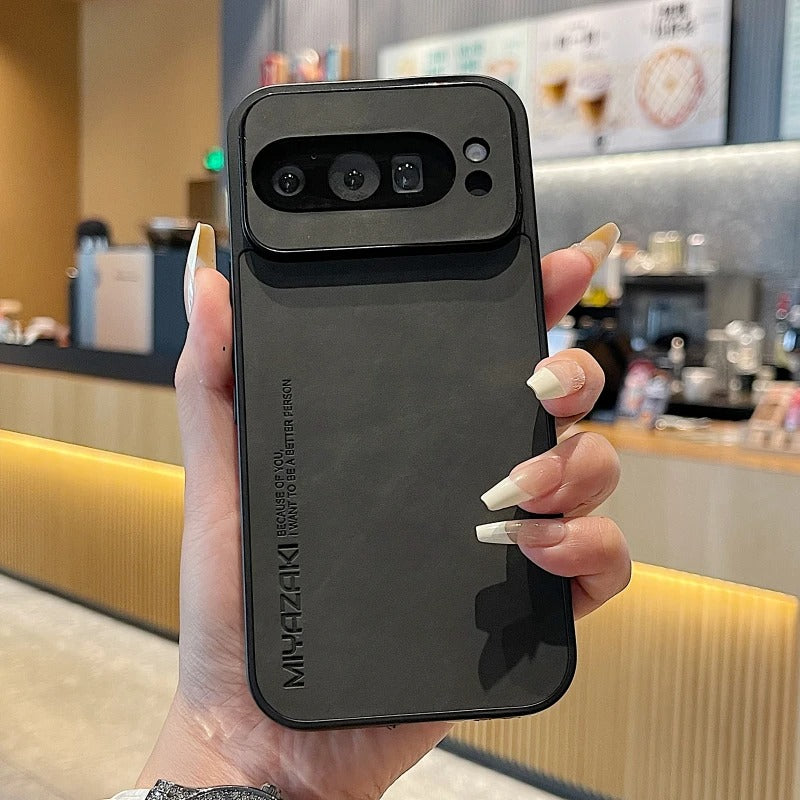 Premium Matte Leather Protective Case - Google