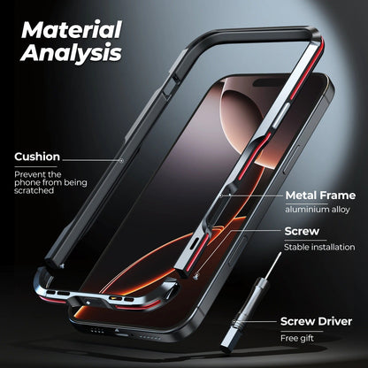 Bumper Luxe Metal Edge Armor Case - iPhone