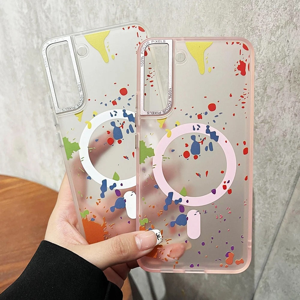 Graffiti Splash Artistry Color Pattern Case - Samsung