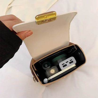 Modish Genuine Leather Flap Shoulder Bag