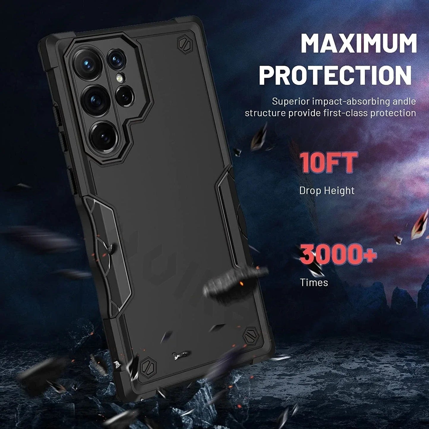 Robo Guardian Heavy Duty Rugged Armor Case - Samsung