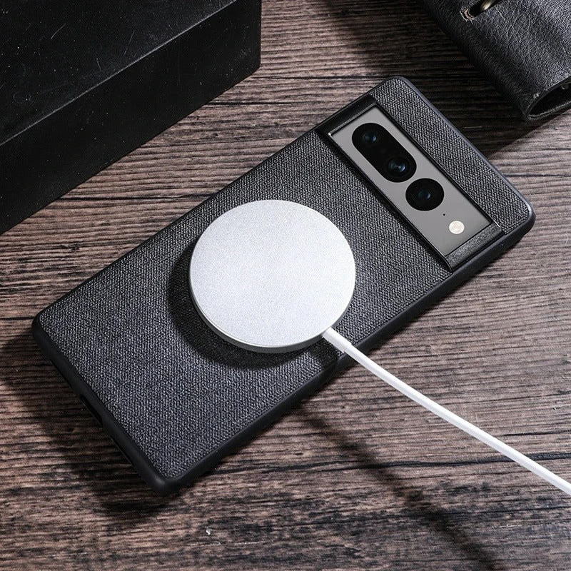 Modern Luxe Woven MagSafe Case - Google
