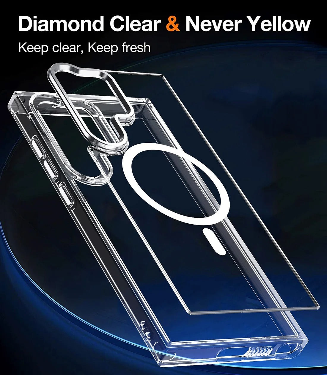 Crystal Lock Magsafe Defender Case - Samsung