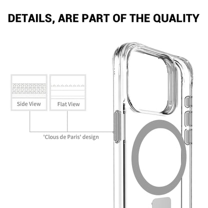 Minimalist Clear MagSafe KickStand Case - iPhone