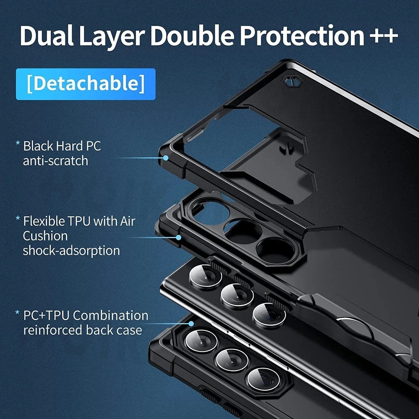 Robo Guardian Heavy Duty Rugged Armor Case - Samsung