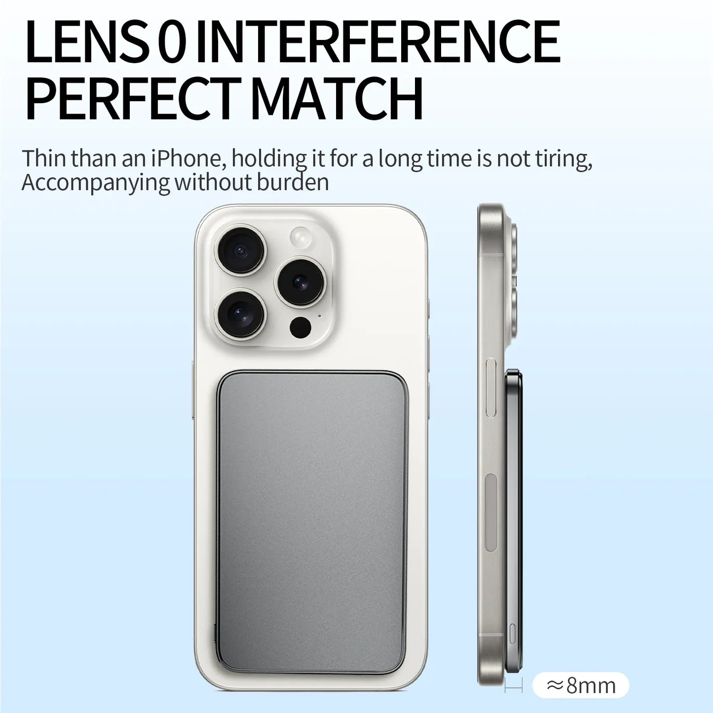 Stylish 5000mAh 20W 3-in-1 Magnetic Power Bank