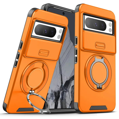 Dual Layer Hybrid Magnetic Ring Stand Case - Google