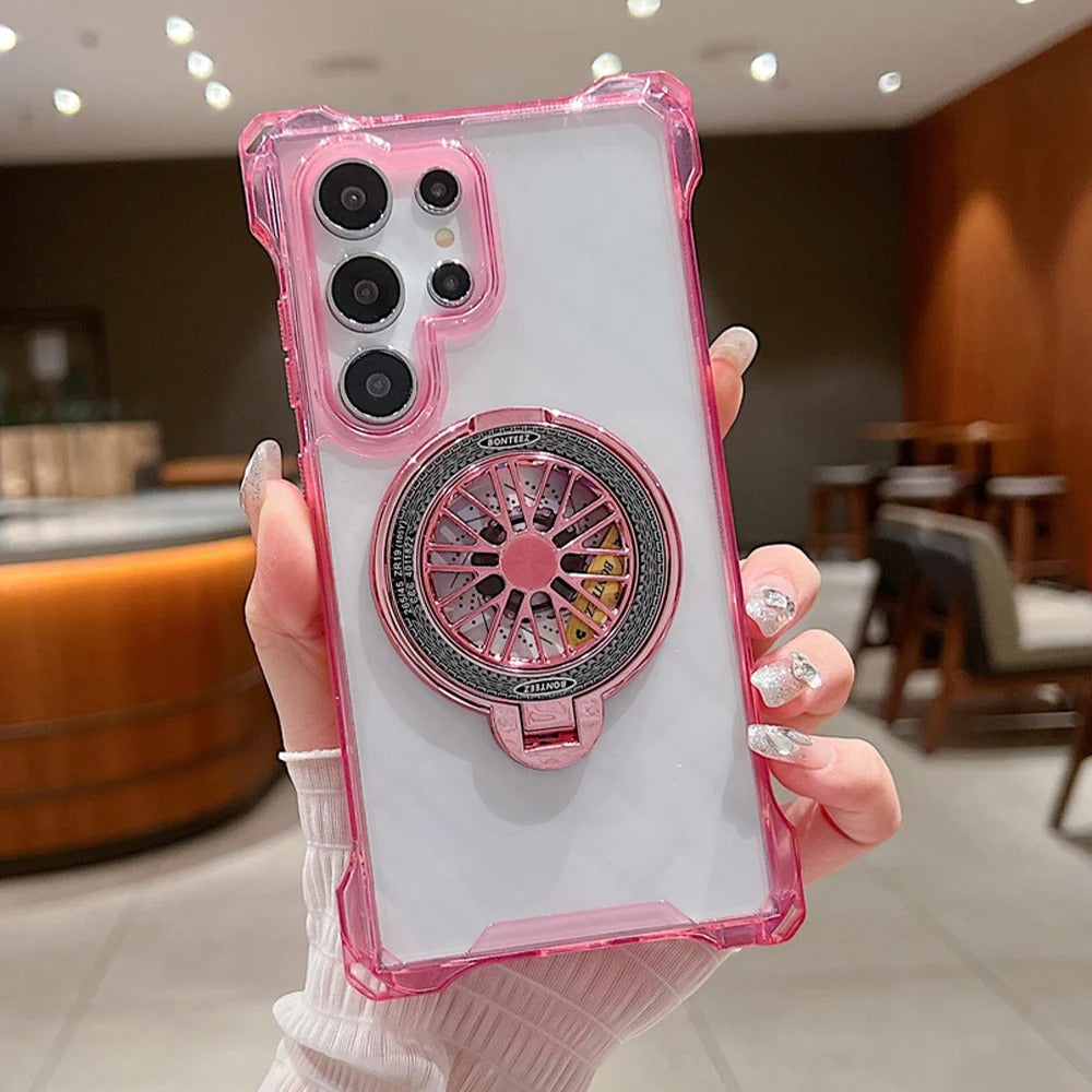 Luxe Crystal Clear Magnetic Case - Samsung
