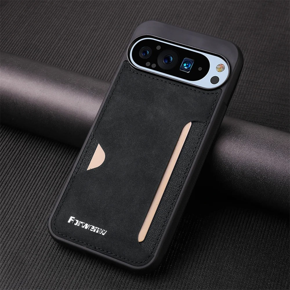 Ultra-Slim Luxury Wallet Shockproof Case - Google
