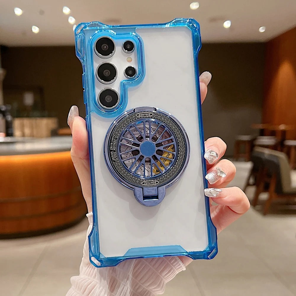 Luxe Crystal Clear Magnetic Case - Samsung