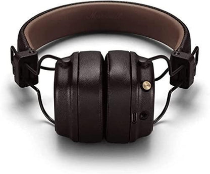 Marshall Major IV Wireless Bluetooth On Ear Headphone with Mic (Brown)
