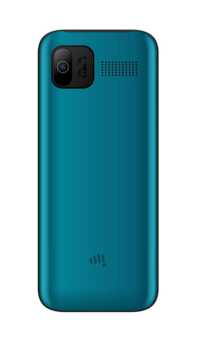 Micromax All-New X778 Sleek & Stylish Design| Dual Sim keypad Mobile with 2.4" Big Screen| Big Battery 2700 mAh Battery & Big Screen | Expandable Storage Upto 16GB | Wireless FM |Blue