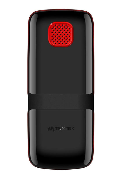Micromax X412 (Black + Red)