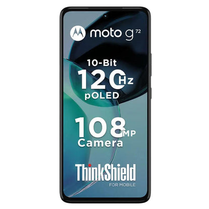 Motorola G72, 128 GB, 6 GB RAM, Meteorite Grey Refurbished