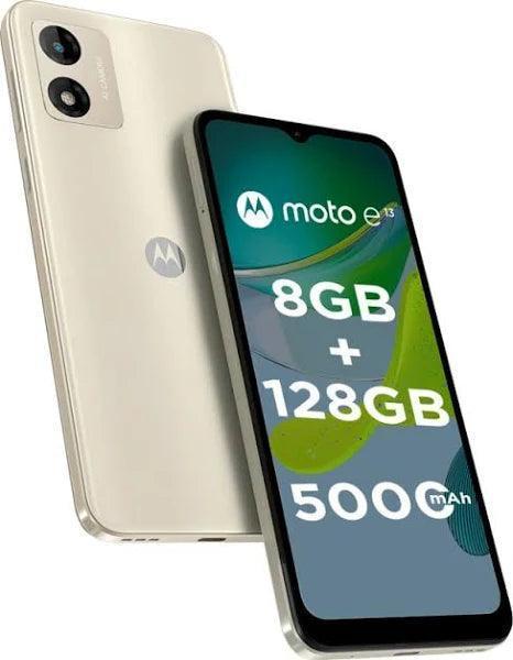 Motorola moto e13 128 GB, 8 GB RAM, Creamy White, Refurbished Mobile Phone