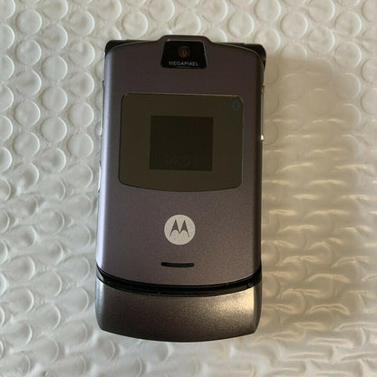 Motorola RAZR V3  Flip Mobile Phone Refurbished