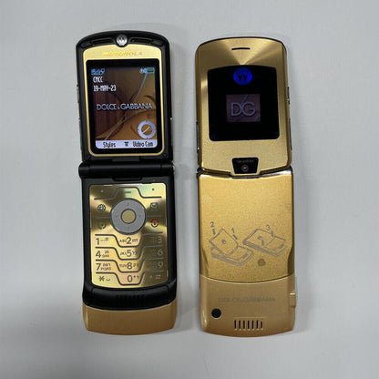 Motorola RAZR V3i GSM 1.23 MP Camera Flip Bluetooth MP3 Refurbished
