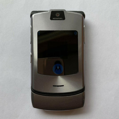 Motorola RAZR V3i GSM 1.23 MP Camera Flip Bluetooth MP3 Refurbished