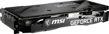 MSI Gaming GeForce RTX 3060 gddr6 pci_e_x16 12GB 15 Gbps GDRR6 192-Bit HDMI/DP PCIe 4 Torx Twin Fan Ampere OC Graphics Card (RTX 3060 Ventus 2X 12G OC), Black Preowned