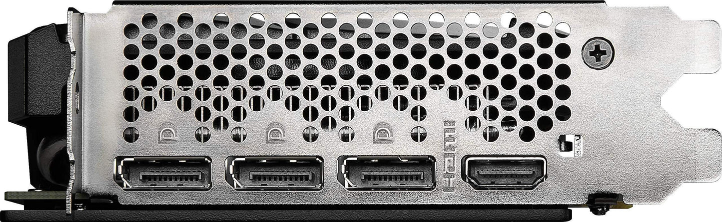 MSI Gaming GeForce RTX 3060 gddr6 pci_e_x16 12GB 15 Gbps GDRR6 192-Bit HDMI/DP PCIe 4 Torx Twin Fan Ampere OC Graphics Card (RTX 3060 Ventus 2X 12G OC), Black Preowned