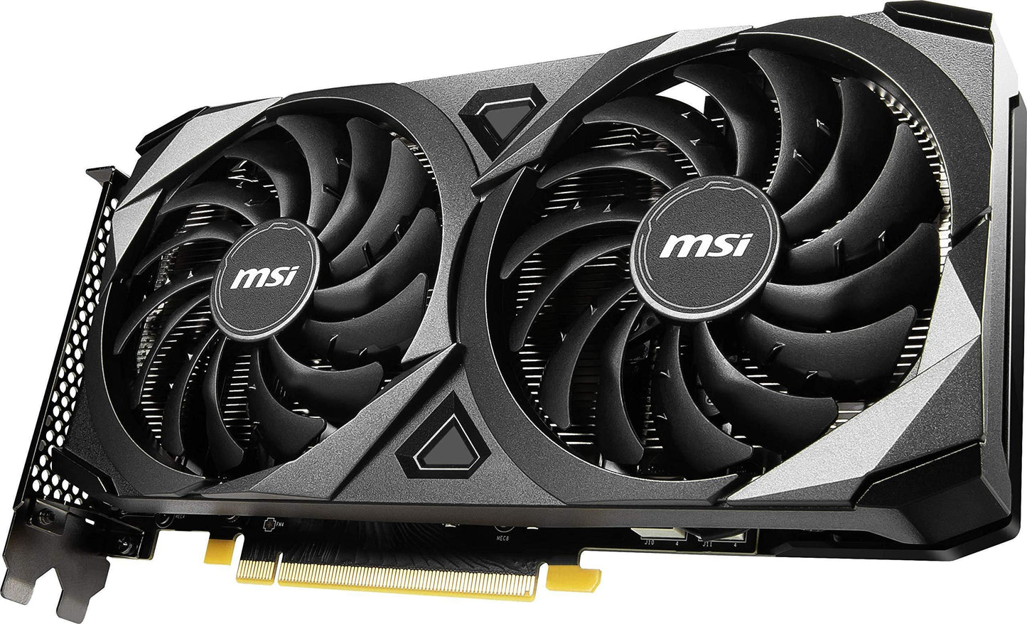 MSI Gaming GeForce RTX 3060 gddr6 pci_e_x16 12GB 15 Gbps GDRR6 192-Bit HDMI/DP PCIe 4 Torx Twin Fan Ampere OC Graphics Card (RTX 3060 Ventus 2X 12G OC), Black Preowned