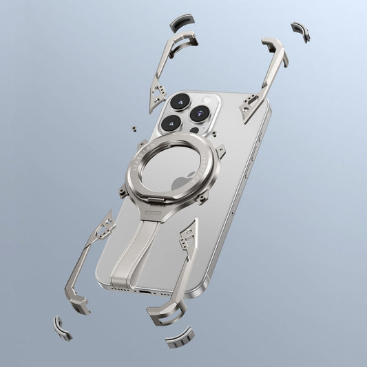 Versatile Dual Ring Magnetic Stand Case - iPhone