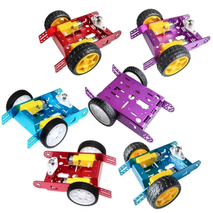 2WD Aluminum Smart Robot Car Chassis Kit DIY