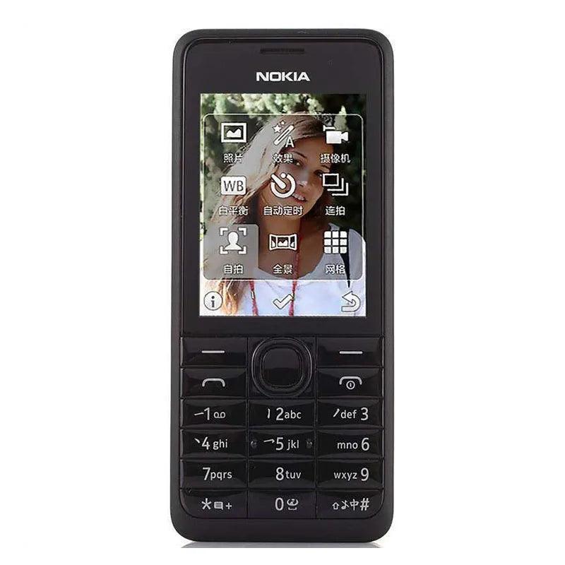 Nokia 301 3G GSM 2.4 Inch 2MP Camera Dual Sim Refurbished